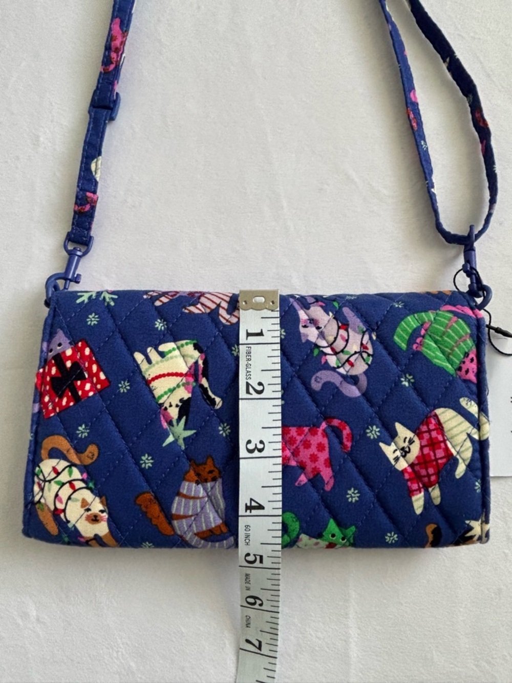 Vera Bradley Catnip Christmas Wallet Crossbody NWT - Picture 11 of 14